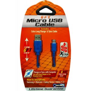 12Ft Micro-B / Android Sync & Charge Cable