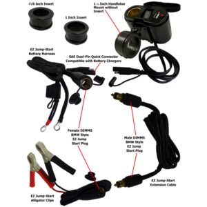 Black Cobra & Bike-2-Bike Jr. EZ Plug-In Jump-Start Kit
