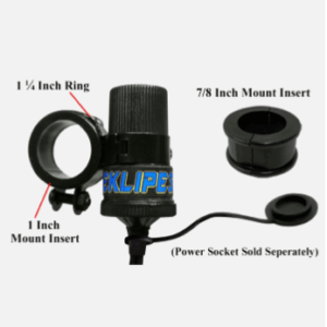 Black Viper Motorcycle Cellphone & GPS Adapter