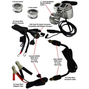 Chrome Cobra & Bike-2-Bike Jr. EZ Plug-In Jump-Start Kit